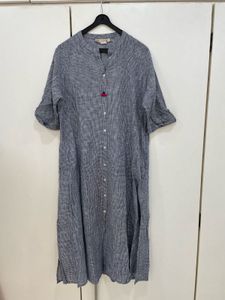 Indigo Checks &amp; Florals — Easy Chic 💙✨ 🌿 👗 🔥✨