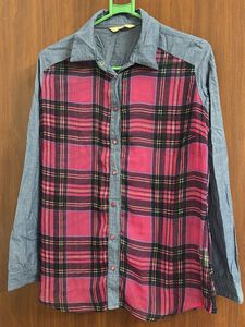 Plaid & Denim Button-Up