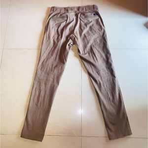 Stylish Brown Casual Pants