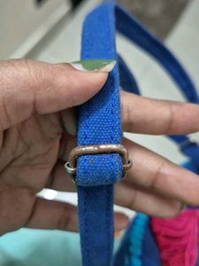 Blue Ethnic Sling Bag