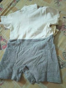 Baby Boy&#39;s Gentleman Romper