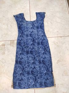 Beautiful Kurta With Dupatta 💙✨✨💙100% Cotton