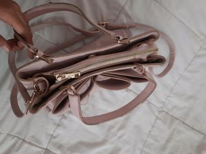 Pink Leather Bag