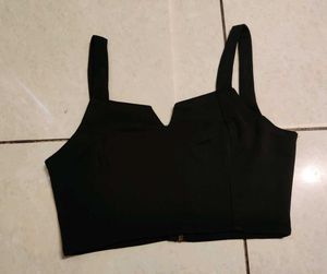 Black Crop Top