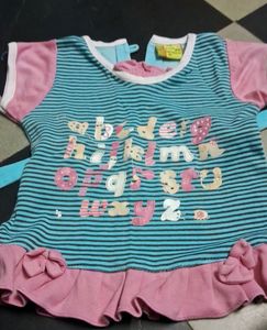 Top Cum Frock For Baby Girl