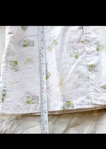 Stylish White Printed Casual Shirt for Men