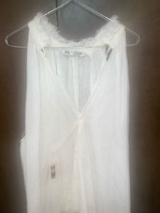 White Zara Top