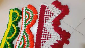 1 Piece 250rs Toran For Festival Gate Parda Hand
