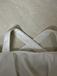 Cold Shoulder White Top