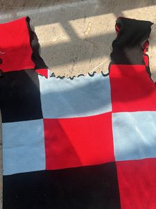 Patchwork Knit Tank Top