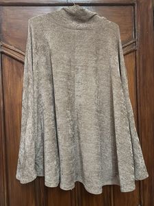 Zara Knit Cowl Neck Pocket Top
