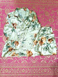 New Pyjama And Shirt Set Night Dress Lounge Wear S