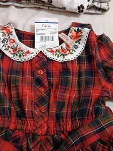 Red Plaid Dress