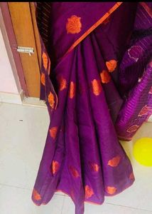 Beautiful Purple Saree