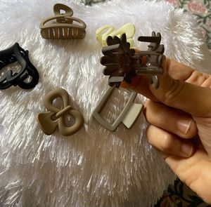 👑 The Ultimate 6-Piece MATTE Hair Clip Set! 👑