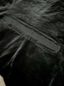 Elegant Black Velvet Jacket
