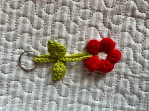 Handmade Keychain// Flower