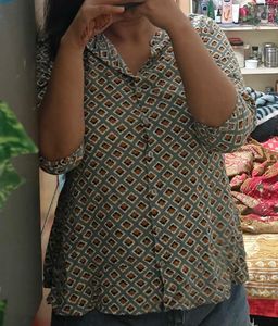 Button Down Top