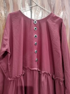 Maroon Abaya 🥀💄🫀