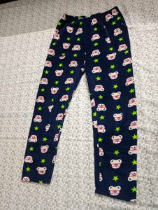 Cute Bear Print winter Pajama