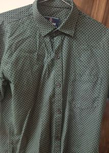ICON Green Patterned Shirt