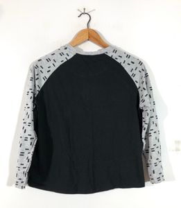 Black Printed Top(Women’s)