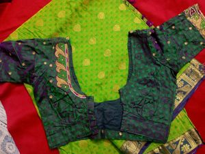 Banarasi Silk Saree With Blouse