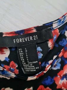 FOREVER 21 - Floral Print Dress