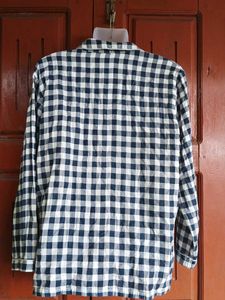 Checked Shirt Nighty