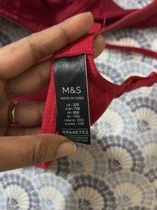 Red Bras - Set of Two