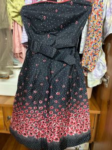 Floral Strapless Dress