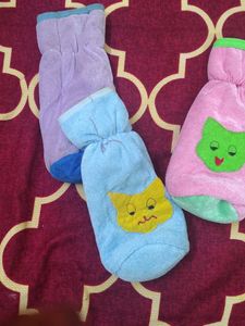 Baby Bath Mitts (Set of 3)