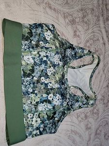 Floral Print Sports Bra