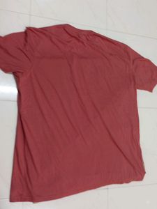PEACH COLOUR TSHIRT