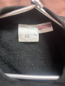 Kids Zara Black Sweatshirt