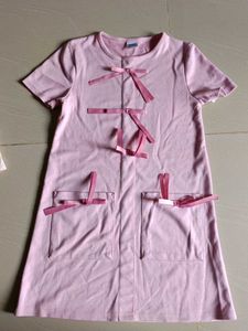 Cute Pink Ribbon Dress