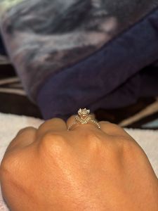 ARTIFICIAL SOLITAIRE RING