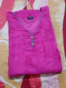 rayon fabric long kurti