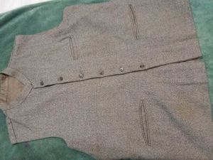 Vintage Herringbone Vest