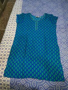 Women Summer Cotton Avaasa Brand Kurta Large