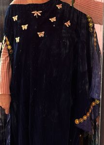 Style Navy Blue Cape