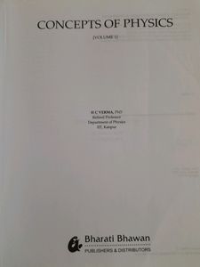 Concepts Of Physics