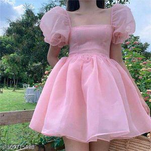 LIGHT PINK BARBIE FROCK