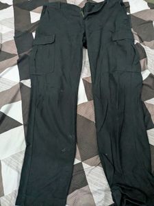 Black Cargo Pants