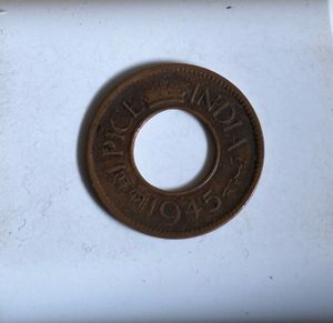 India Pice Year 1945 100% Original Coin
