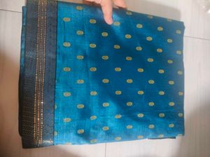 Elegant Blue Saree