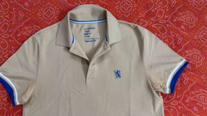 Giordano Beige Polo T-Shirt - Size M