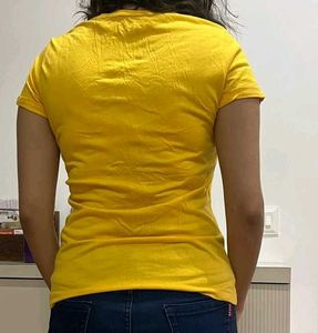 Yellow Graphic Tee