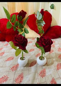 Artificial Rose With Pot🌹