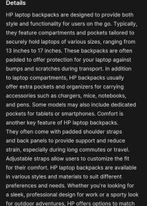 HP Original Laptop Bag In New Condition